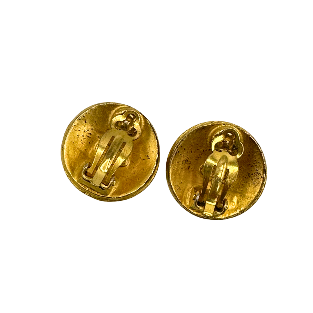 Chanel Coin Earrings